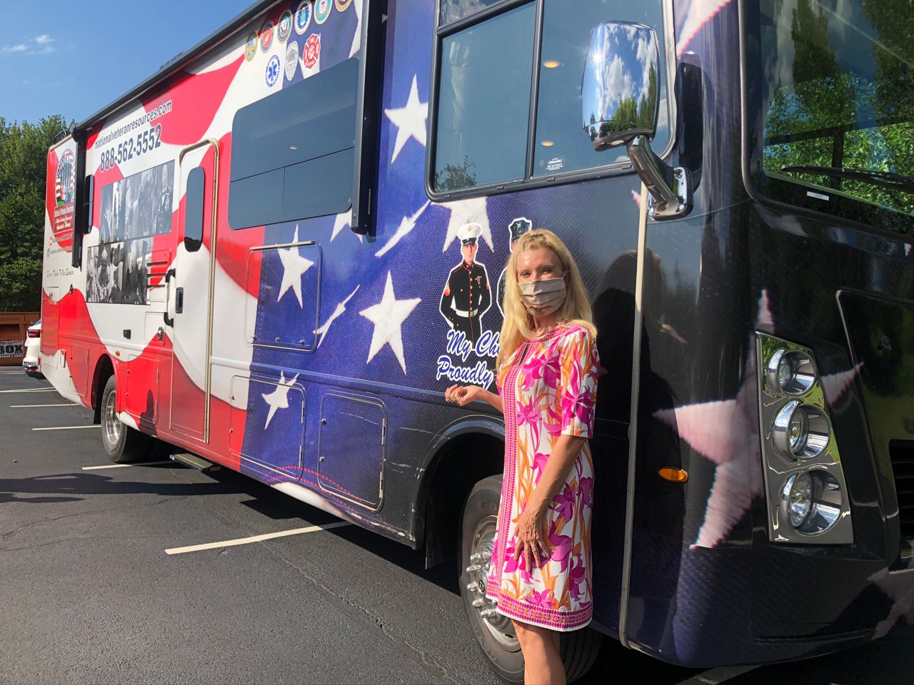 Michele Ladd on the Road Again Helping Veterans